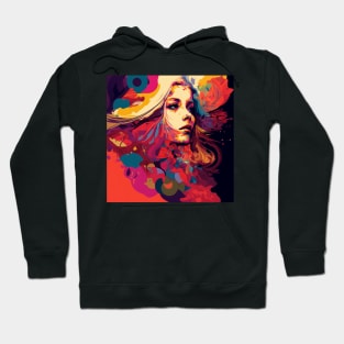 Psychedelic Girl Hoodie